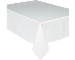 Atmosphera Tafelkleed - 240 x 140 cm - ivoor wit - Eettafel tafellakens - polyester