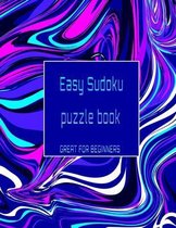 Easy Sudoku puzzle book great for beginners