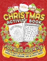 Christmas Activity Book For Kids Age 4-12