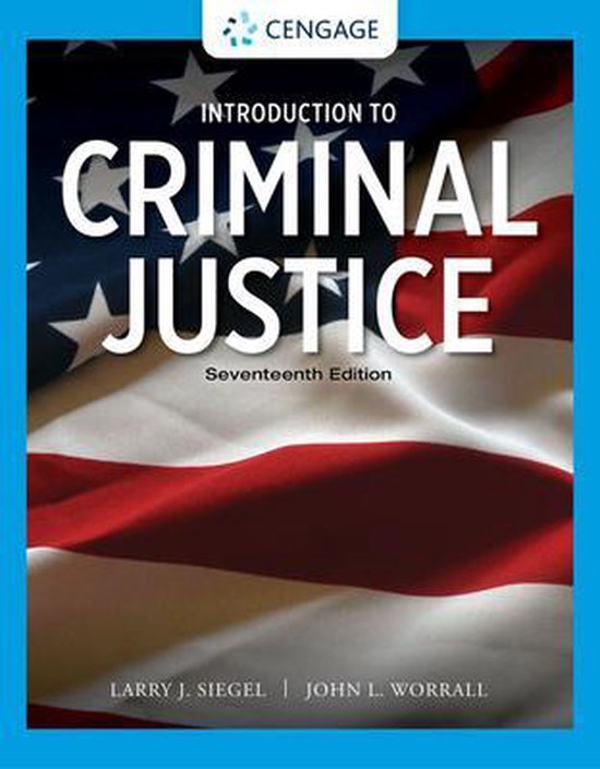 Introduction to Criminal Justice | 9780357630921 | Larry Siegel ...