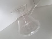 Glazen koffiepot
