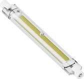 LED R7s 118mm Full Glass COB 220-240V 7.5W 806lm 3000K R7S niet dimbaar