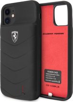 Ferrari Full cover power case - Battery Cover - zwart - voor Apple iPhone 11