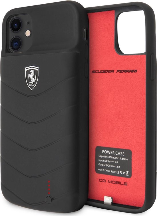 Coque Power Cover Full Cover Ferrari - Cache Batterie - Noir - Pour Apple  iPhone 11 | bol.com