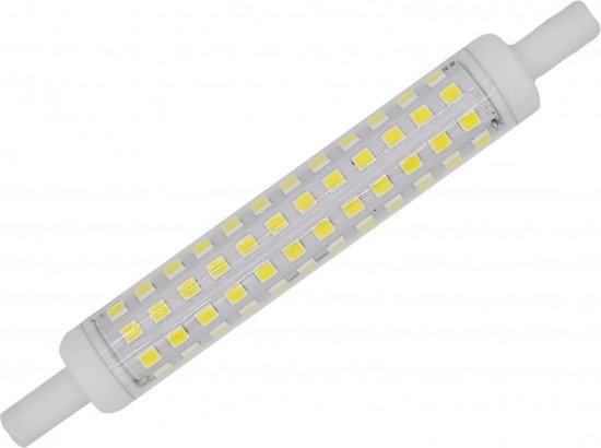Verbetering snap Pardon R7s staaflamp | 118mmx15mm | LED 9W=60W halogeenlamp - 800 Lumen |  daglichtwit 6500K | bol.com