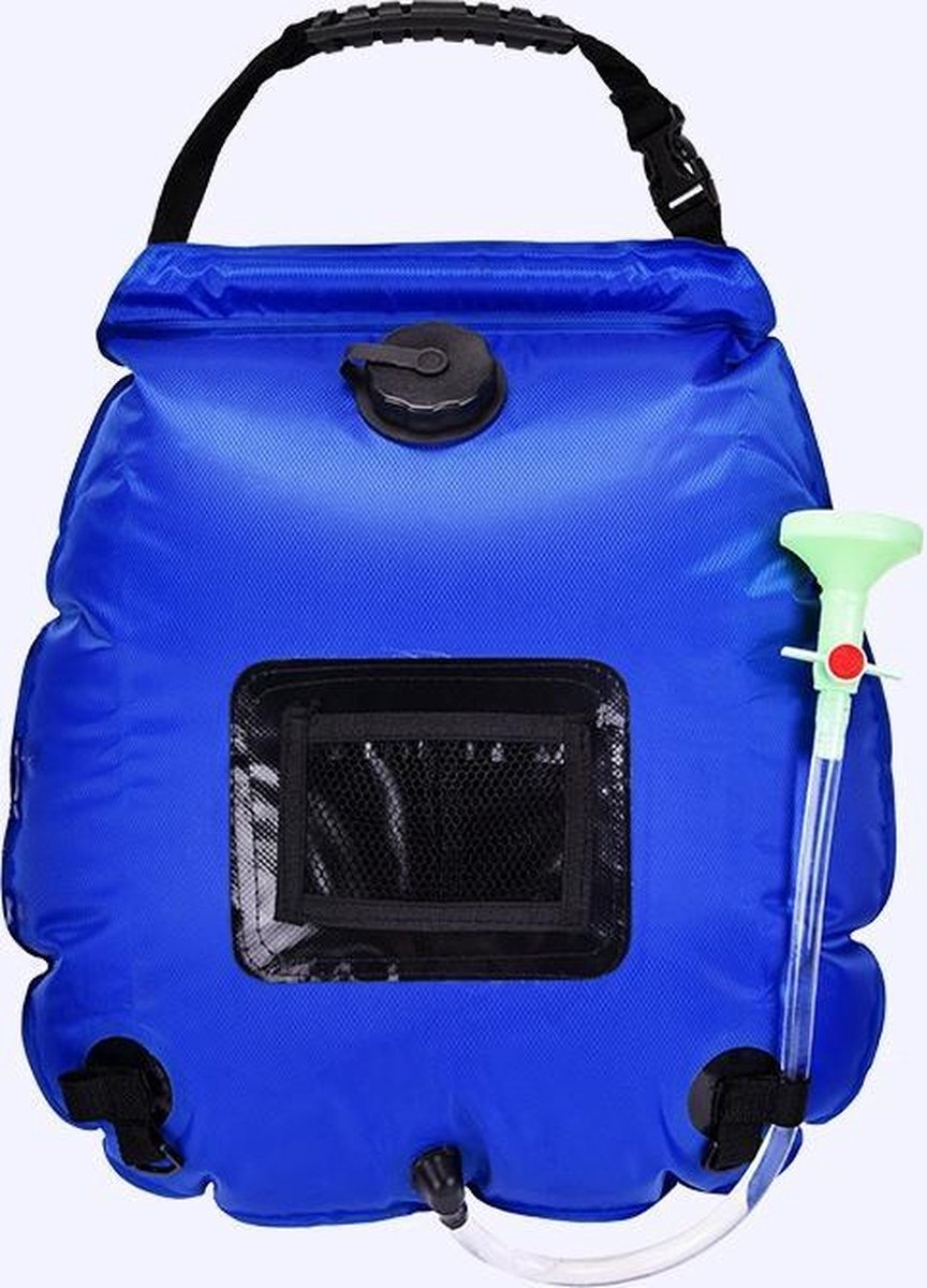 Sac d'eau solaire extérieur Sac de bain Camping Bain d'eau Sac de stockage d 'eau Sac de douche portable 20l Eau de bain