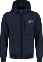 Malelions Softshell - Navy/Light Blue