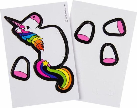 8 pièces puzzles 3D licorne - licorne - distribution de cadeaux