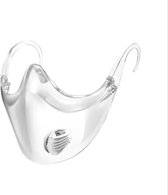Faceshield - Gezichtsmasker - Comfortabel Draagbaar - Herbruikbaar - Gelaatsschermen - Transparant