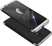360 full body case voor Xiaomi Redmi 5 Plus / Redmi Note 5 (single camera) - zwart / zilver