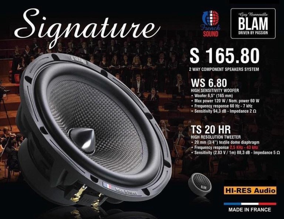 Blam S165.80 Signature Series Composet - 16.5cm | bol