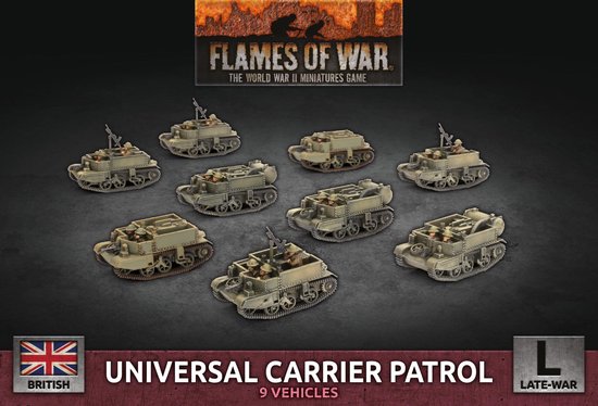 Afbeelding van het spel Flames of War: Universal Carrier Patrol