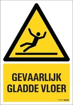 Pickup bord 23x33 cm Combinatie - Gevaarlijk gladde vloer