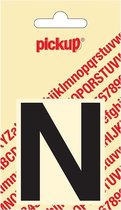 Pickup plakletter Helvetica 60 mm - zwart N