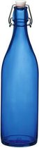 Giara Beugelfles - Melkfles - Waterfles - Limonadefles - Swing Fles - donkerblauw spray1 liter