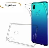Huawei Y7 Pro 2019 hoesje - Back cover - Transparant - Huawei Y7 Pro 2019 - Back cover transparant