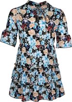 Babes & Binkies Jurkje Mother and Me Lentebloem Kids Blauw - Maat 98/104