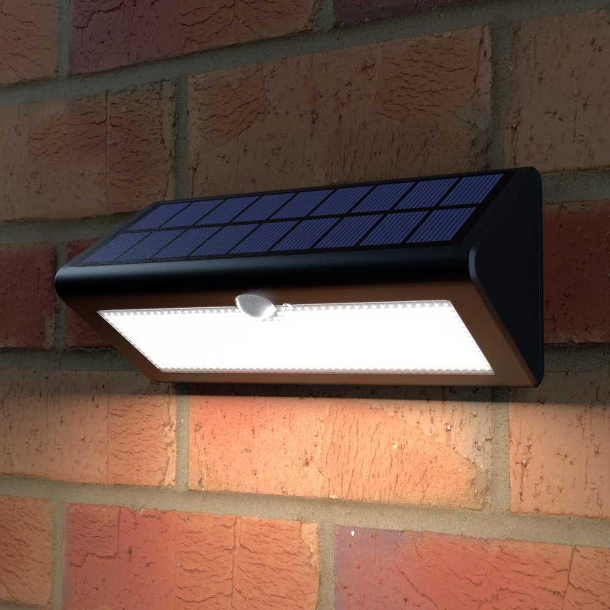 Solar wandlamp met bewegingssensor - Pro beveiligingslamp - Security lamp