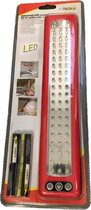 HEITECH universele led lamp/werklamp met 60 leds - inclusief batterijen