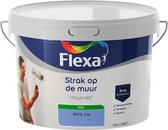 Flexa - Strak op de muur - Muurverf - Mengcollectie - 85% Iris - 2,5 liter