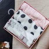 Dirkje Cadeaudoos Girls Swaddle  hydrofiel 70x70