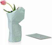 Tiny Miracles - Duurzame Design Vaas - Paper Vase Cover - Green Ants - Large