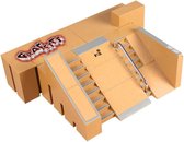 Vinger Skateboard Park - Ramp - Rails - Fingerboard - Finger Board Parks - Skatepark voor Kinderen en Jongeren - Vingerskateboard - Houten Mini Skateboard - Vingerskaten - Speelgoed Cadeau - 