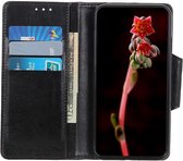 Motorola Moto G 5G Hoesje Wallet Book Case Kunstleer Zwart