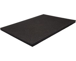 Sportvloer mat van 2,5m² Asfaltlook - 125 x 200 cm - Dikte 10 mm