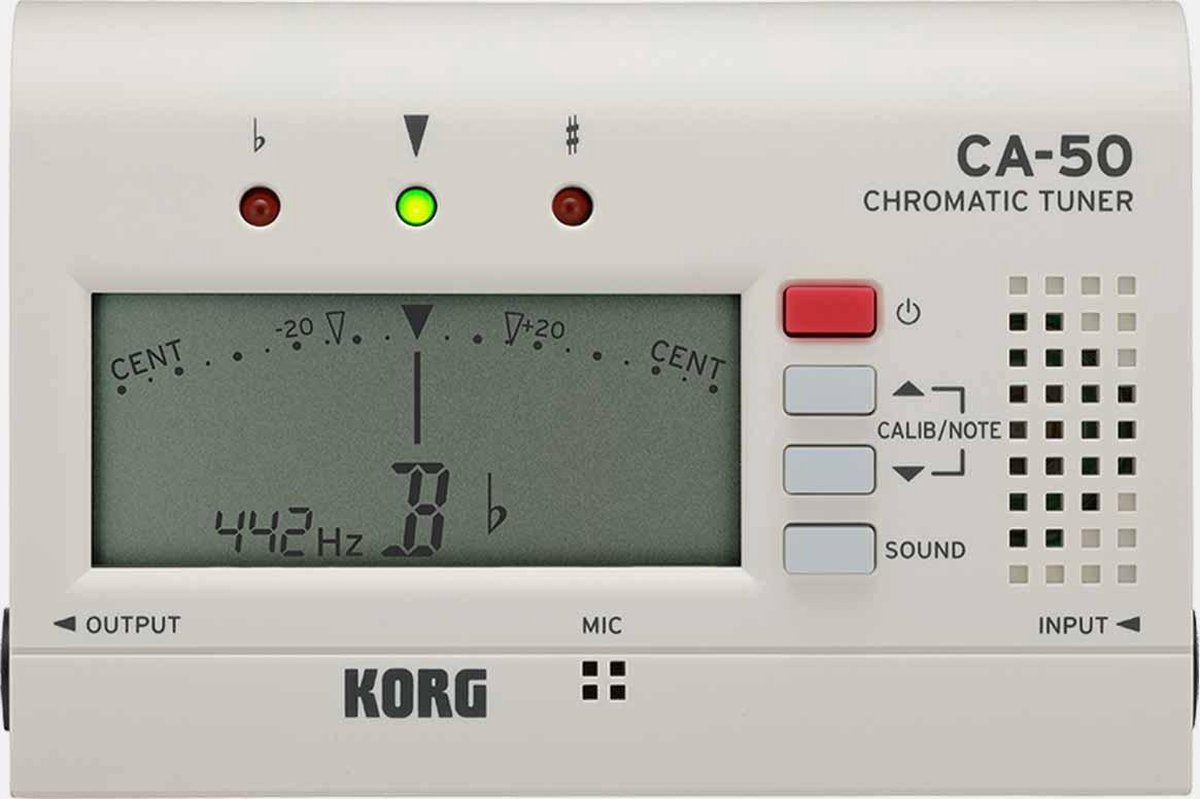 Korg CA-50 - Chromatische stemapparatuur