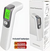 Bol.com Thermometer voorhoofd - Koortsthermometer- Infrarood Thermometer - Incl. Batterijen aanbieding