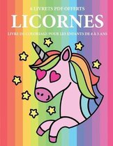 Livre de coloriage pour les enfants de 4 a 5 ans (Licornes)
