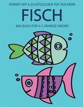 Malbuch fur 4-5 jahrige Kinder (Fisch)