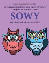 Kolorowanka dla 4-5-latkow (Sowy)