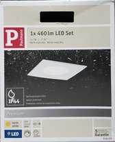 Paulmann Nova Badkamerlamp inbouw, LED GU10 7W 460lm IP44 Wit mat