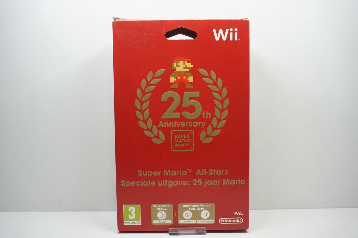 Super Mario All Stars & Muziek CD & Geschiedenisboekje - Wii | Games | bol