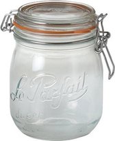 Super Weckpot - Inmaakpotten - Conserveerpot - Confituurpot - Voorraadpotten - 0,5l - d85mm - 6 stuks