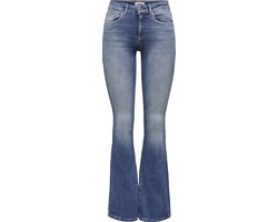 ONLY ONLBLUSH LIFE MID FLARED BB REA1319 NOOS Dames Jeans - Maat L X L32