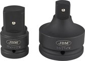 JBM Tools | Set van 2 1" 1/2" slagadap-tors