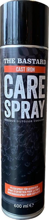 The Bastard Cast Iron Care Spray 600 ml - Olie voor gietijzer - Onderhoudsspray gietijzer