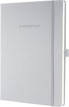 Sigel SI-CO643 Notitieboek Conceptum Pure Lichtgrijs A4 194blz Gelijnd