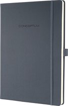 Sigel SI-CO649 Notitieboek Conceptum Pure Donkergrijs A4 194blz Gelijnd