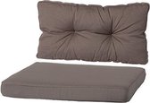 Madison Luxe/Florance Loungekussens | Rib Liver | 60x60 + 60x43cm