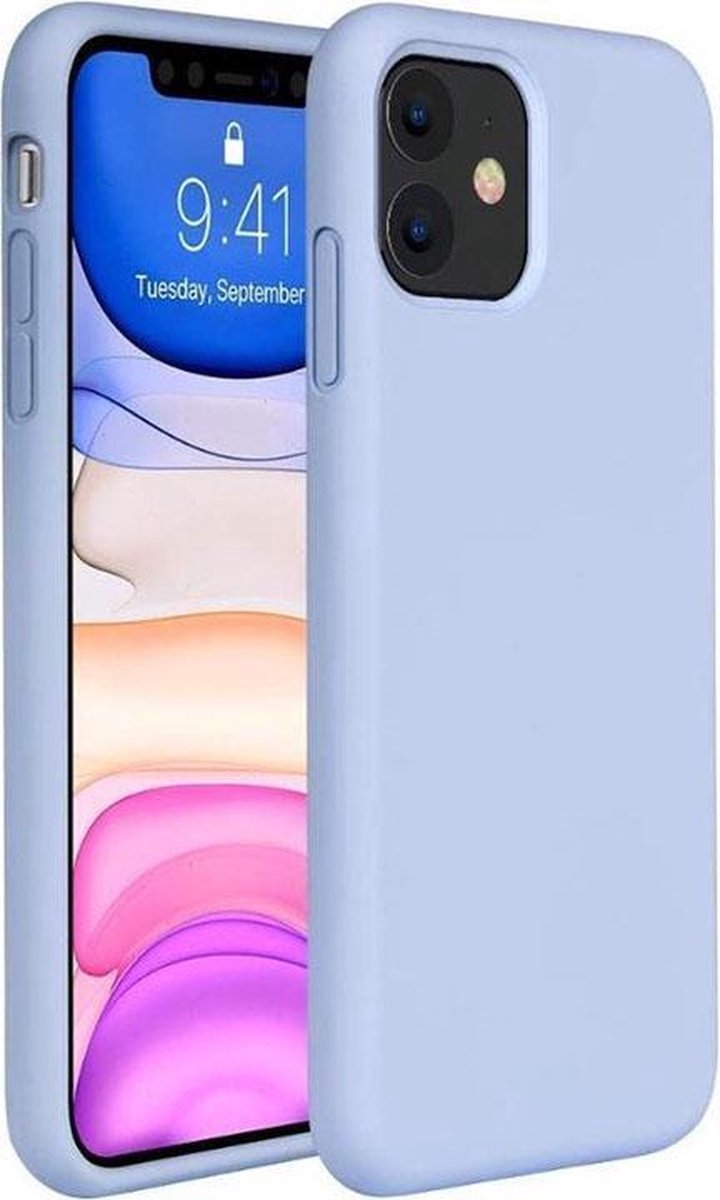 GSM-Basix TPU Back Case voor Apple iPhone 12/12 Pro Blauw