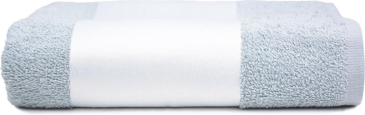 The One Towelling Sublimatiehanddoek 50 x 100 cm Licht Grijs