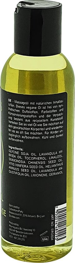 Erovibes - Massage Olie - Massageolie Erotisch - Lavendel - 150 ml