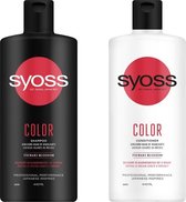 Syoss Duo verpakking Color - 1 x conditioner 440ml - 1 x shampoo 440ml