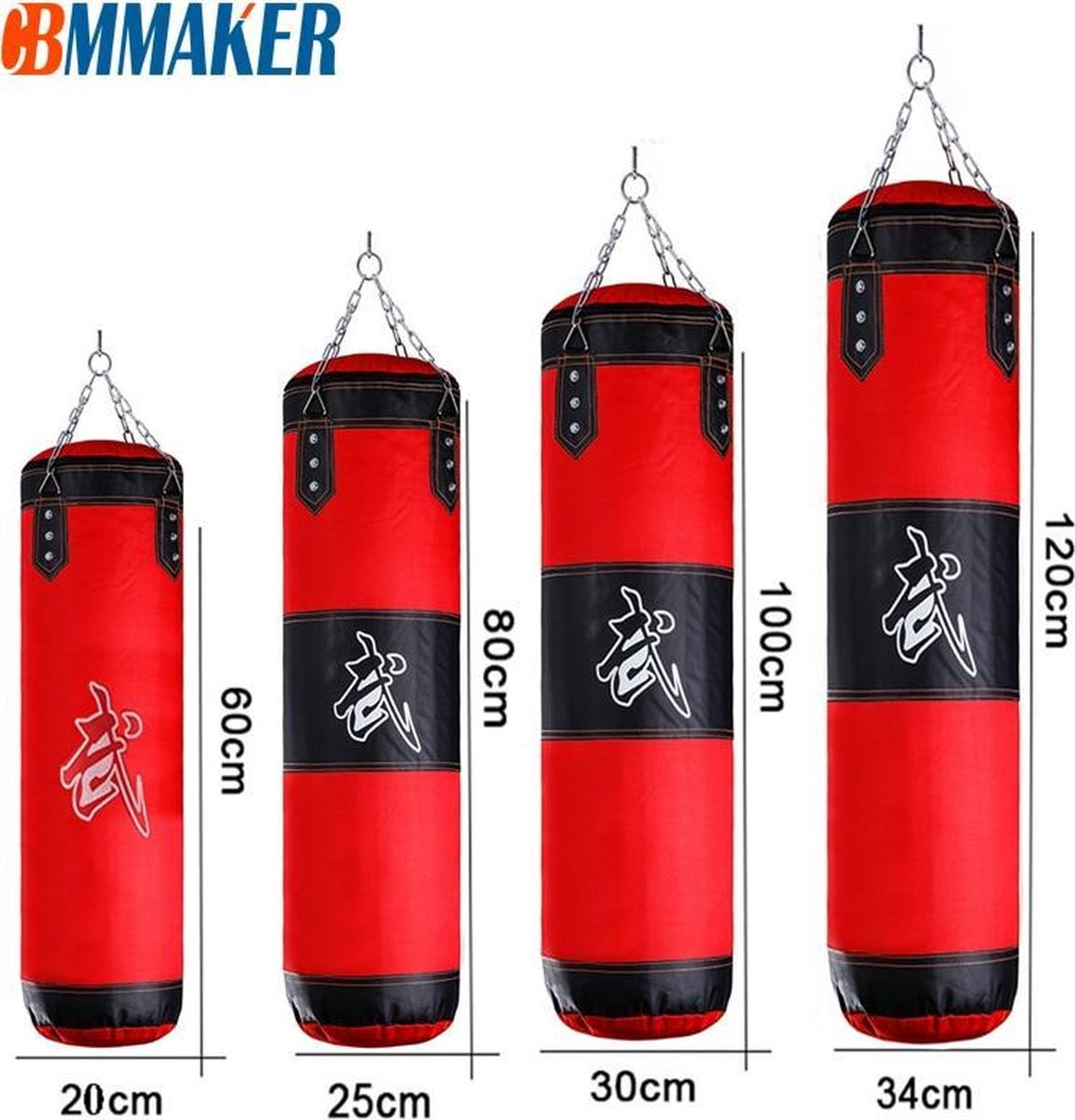 JUOIFIP Zware bokszak opknoping set, ongevulde 4FT bokszak met handschoenen en een volledig assortiment accessoires, microfiber lederen zware tas voor training kickboksen fitness MMA Grappling Muay JUOIFIP Zware bokszak opknoping set, ongevulde 4FT bokszak met handschoenen en een volledig assortiment accessoires, microfiber lederen zware tas voor training kickboksen fitness MMA Grappling Muay