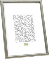 Deknudt Frames fotolijst S236D1 - zilver hout - voor foto: 10x15 cm