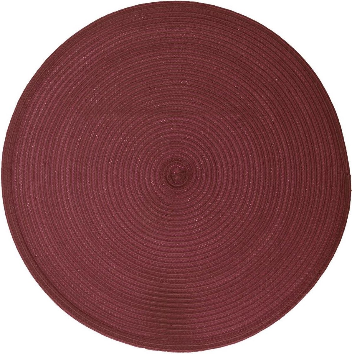 Classic Burgundy Tafelonderleggers 4 Stuks - Hittebestendig Rood